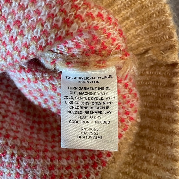 Nordstrom BP soft fuzzy plaid sweater - Picture 5 of 5